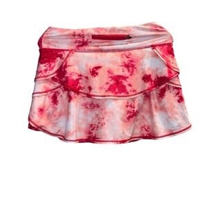 Ideology Women Pull-On Tennis Pickleball Skort Skirt Shorts Stretch Zip Pocket M